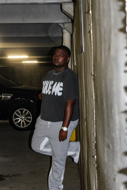 Unisex Distress Crop Tee